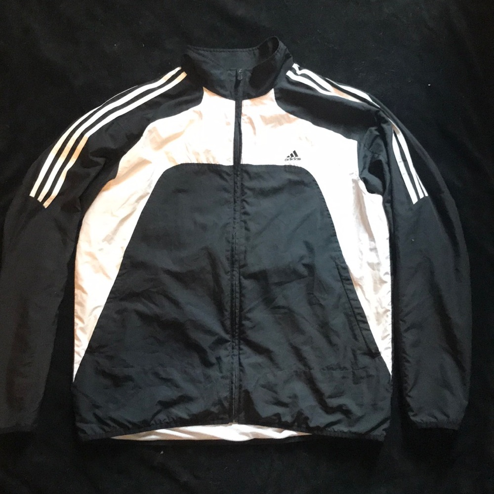 Oversized adidas windbreaker